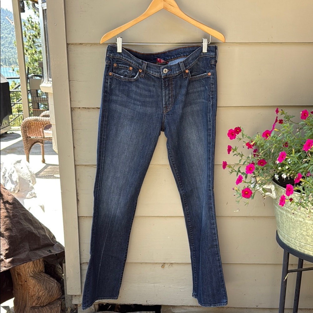 Lucky Brand Blue Straight Leg Jeans size 31